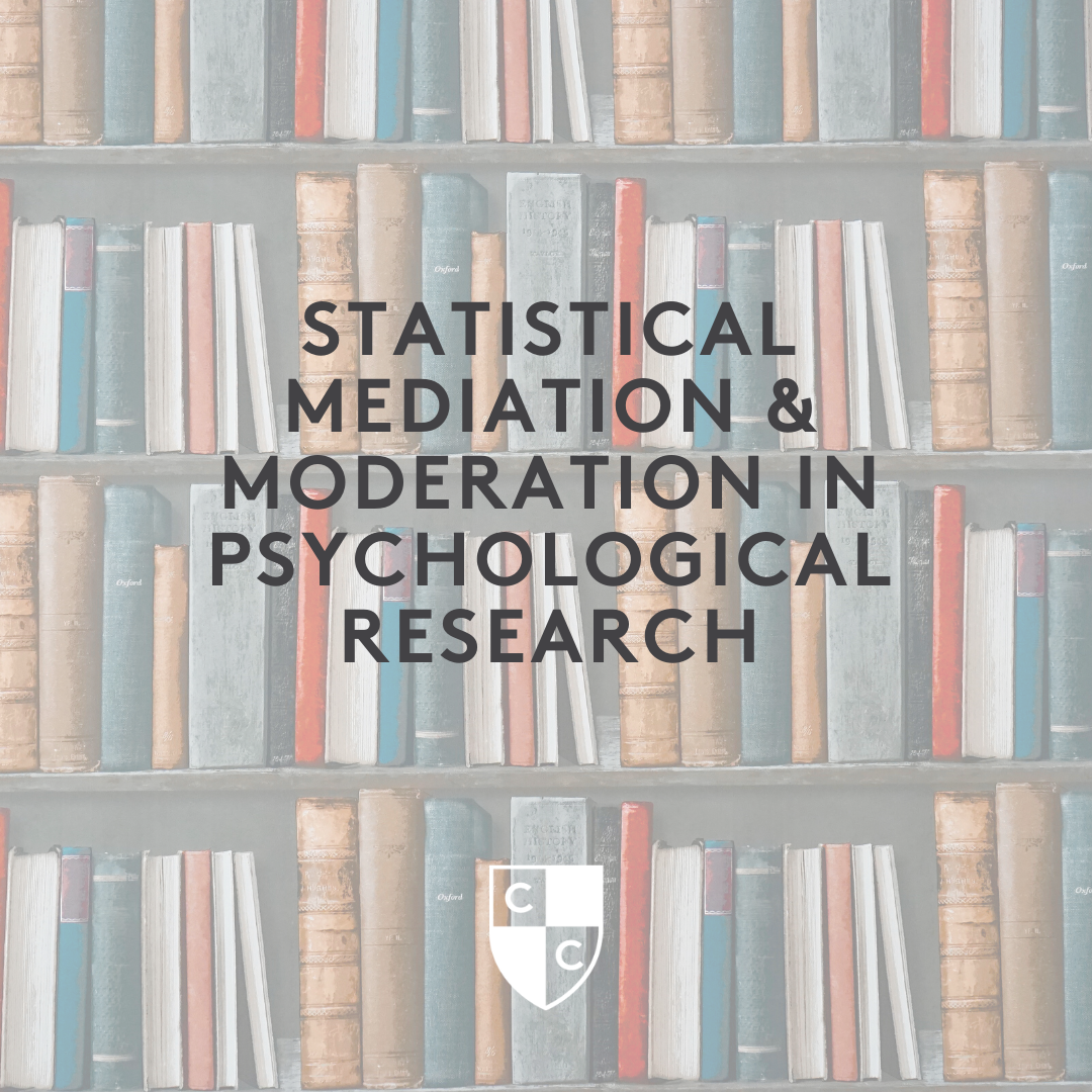 Cc Statistical Mediation And Moderation In Psychological Research Cc Statistical Mediation And Moderation In Psychological Research